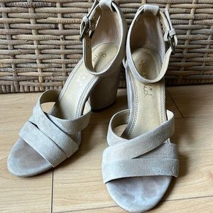 Splendid Nolan Suede Block Heels